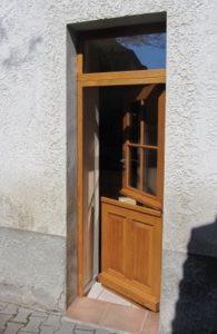 porte fermiere en bois